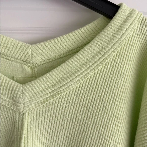 Aerie Lime Green Oversized Shirt XL - Picture 7 of 9